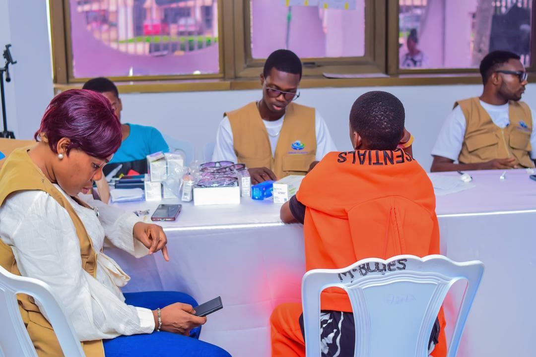 Briella Eyecare community outreach, Benin City