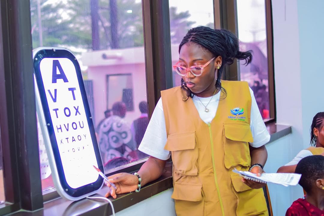 Briella Eyecare community outreach, Benin City