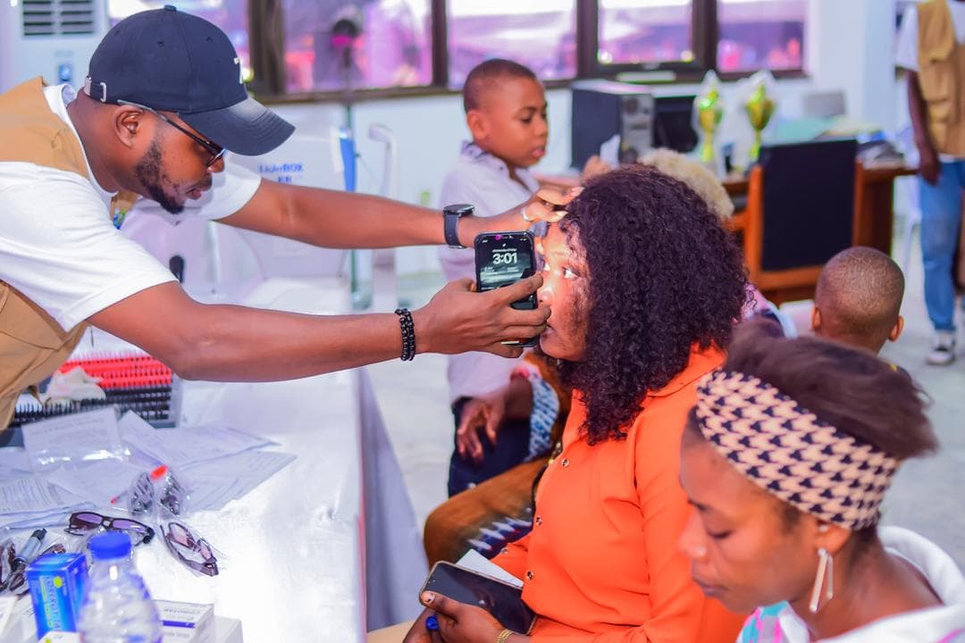 Briella Eyecare community outreach, Benin City