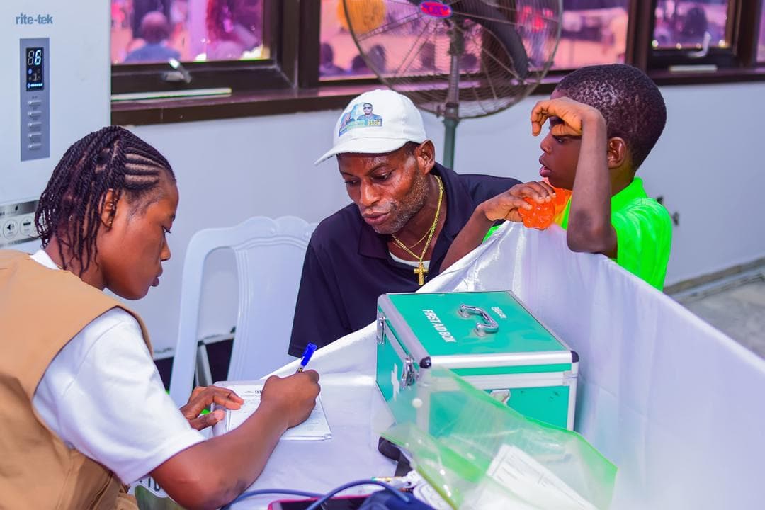 Briella Eyecare community outreach, Benin City