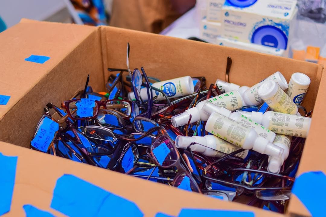 Briella Eyecare community outreach, Benin City