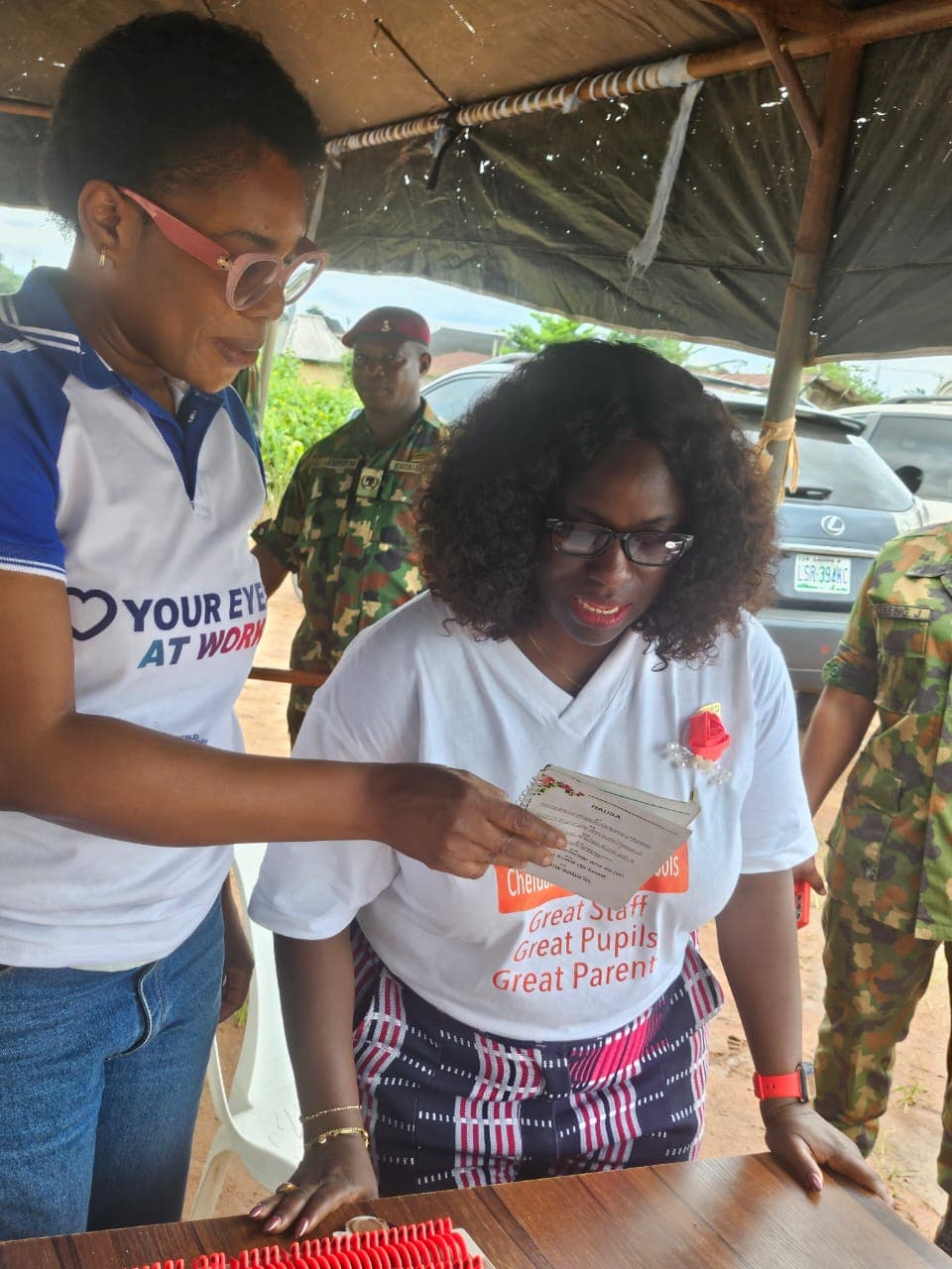 Briella Eyecare community outreach, Benin City