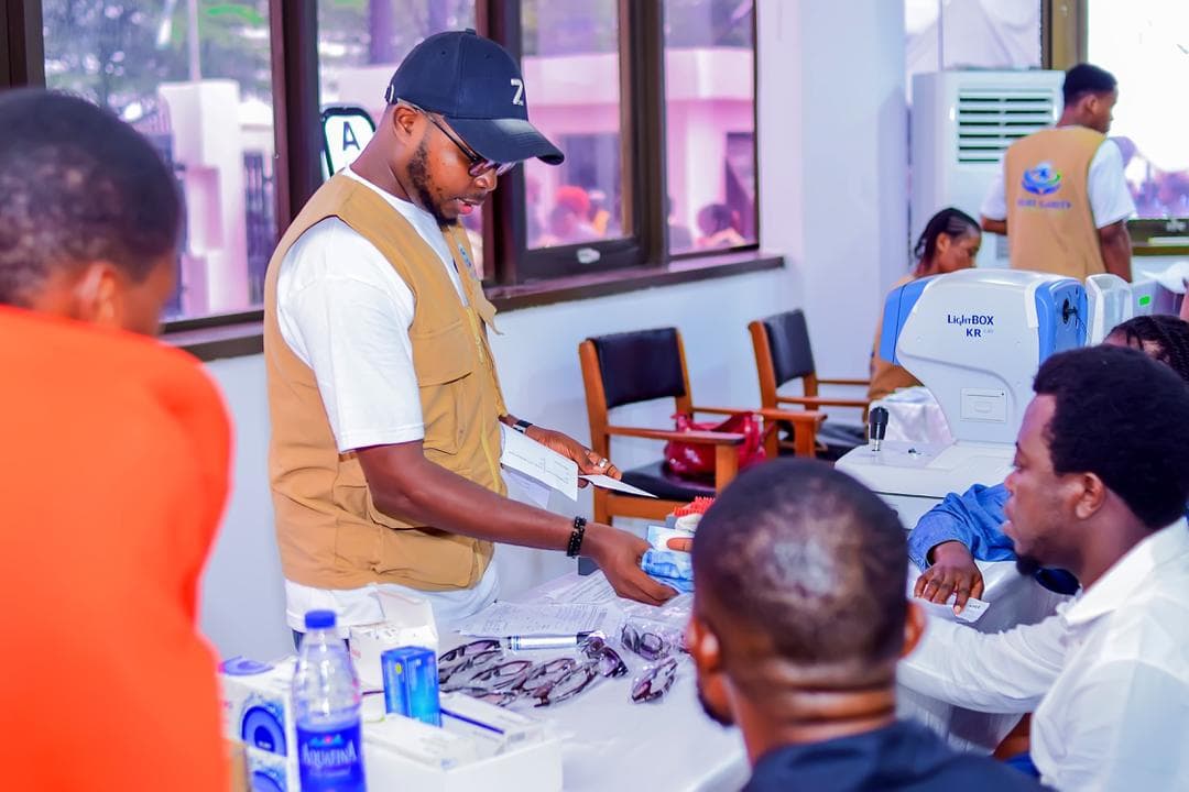 Briella Eyecare community outreach, Benin City