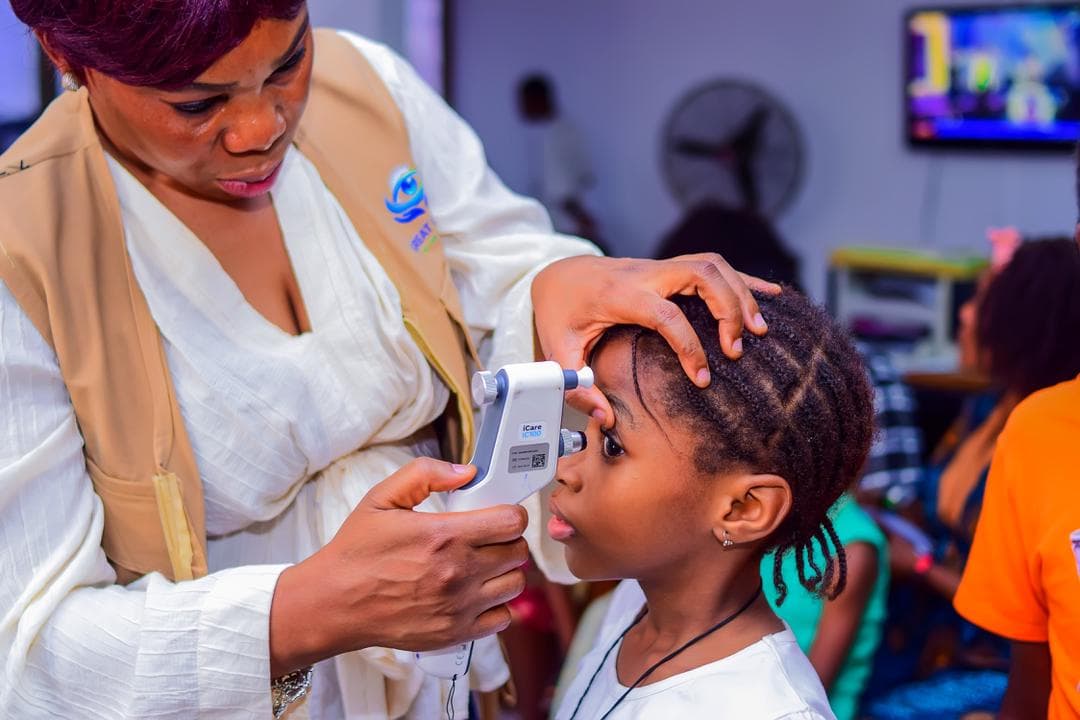 Briella Eyecare community outreach, Benin City